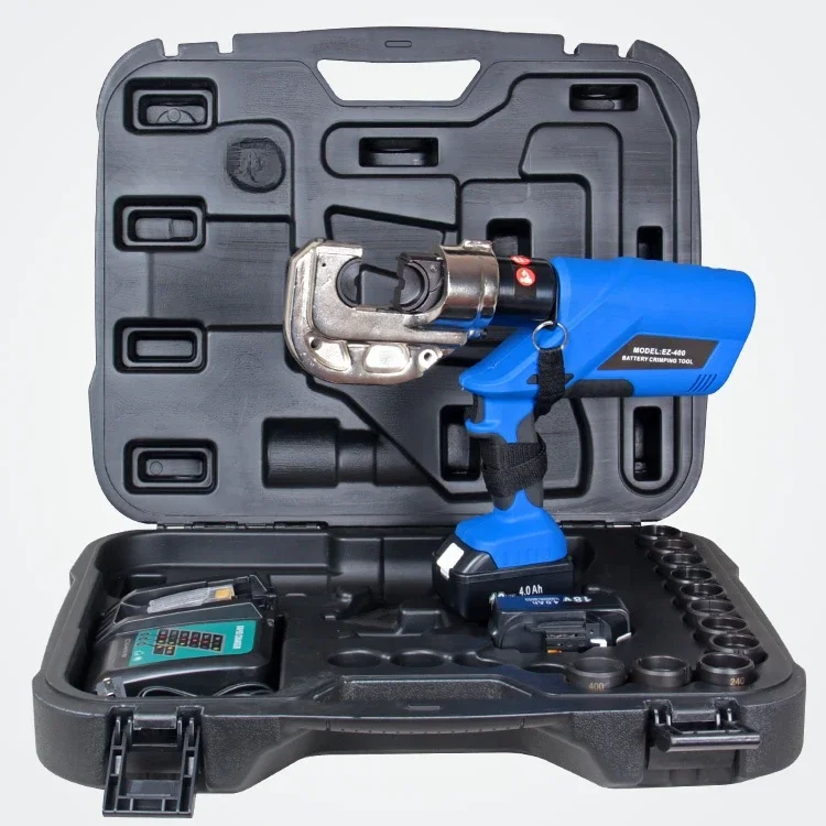 EZ-400 16-400 sqmm battery powered hydraulic crimping tool crimper for Cu Al cable