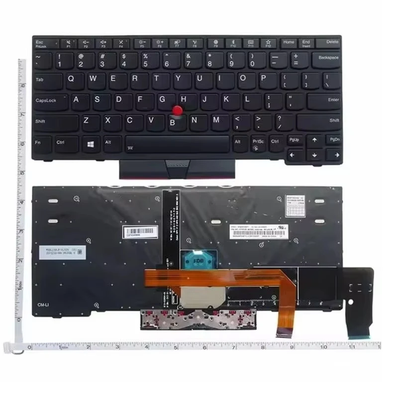 US New Laptop keyboard For Lenovo Thinkpad X13 Gen1 L13 Yoga Gen2 S2 Yoga 5th Gen6 X280 A285 X390 X395 S2 5th Gen/S2 Gen 6