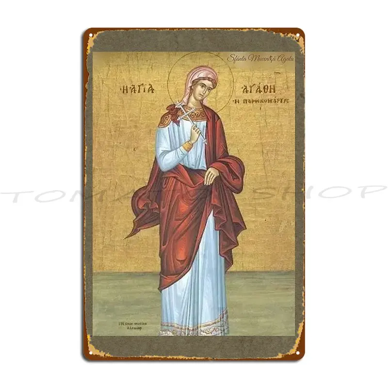 God Bearer Metal Sign Wall Plaque Custom Create Decoration designer  Tin Sign Poster