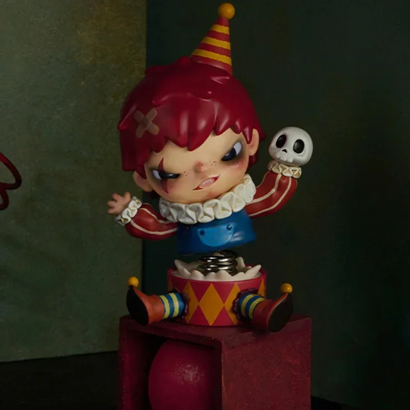 POP MART Hirono Monster Ist Karneval Serie Blind Box Erraten Tasche Mystery Box Spielzeug Puppe Nette Anime Figur Desktop Ornamente Geschenk