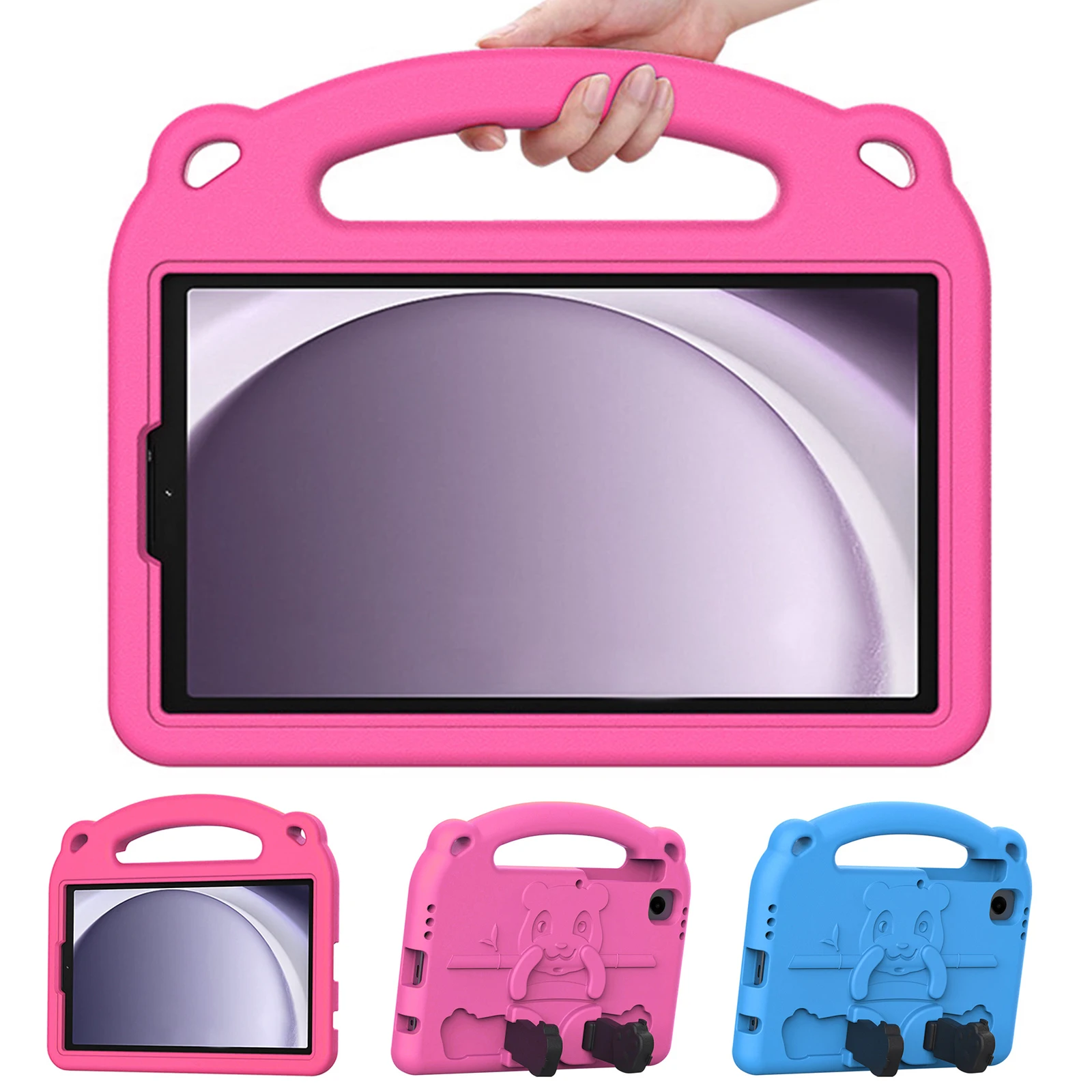 

For Samsung Galaxy Tab A9 Plus A8 Kids Case EVA Childproof Handle Stand Cover