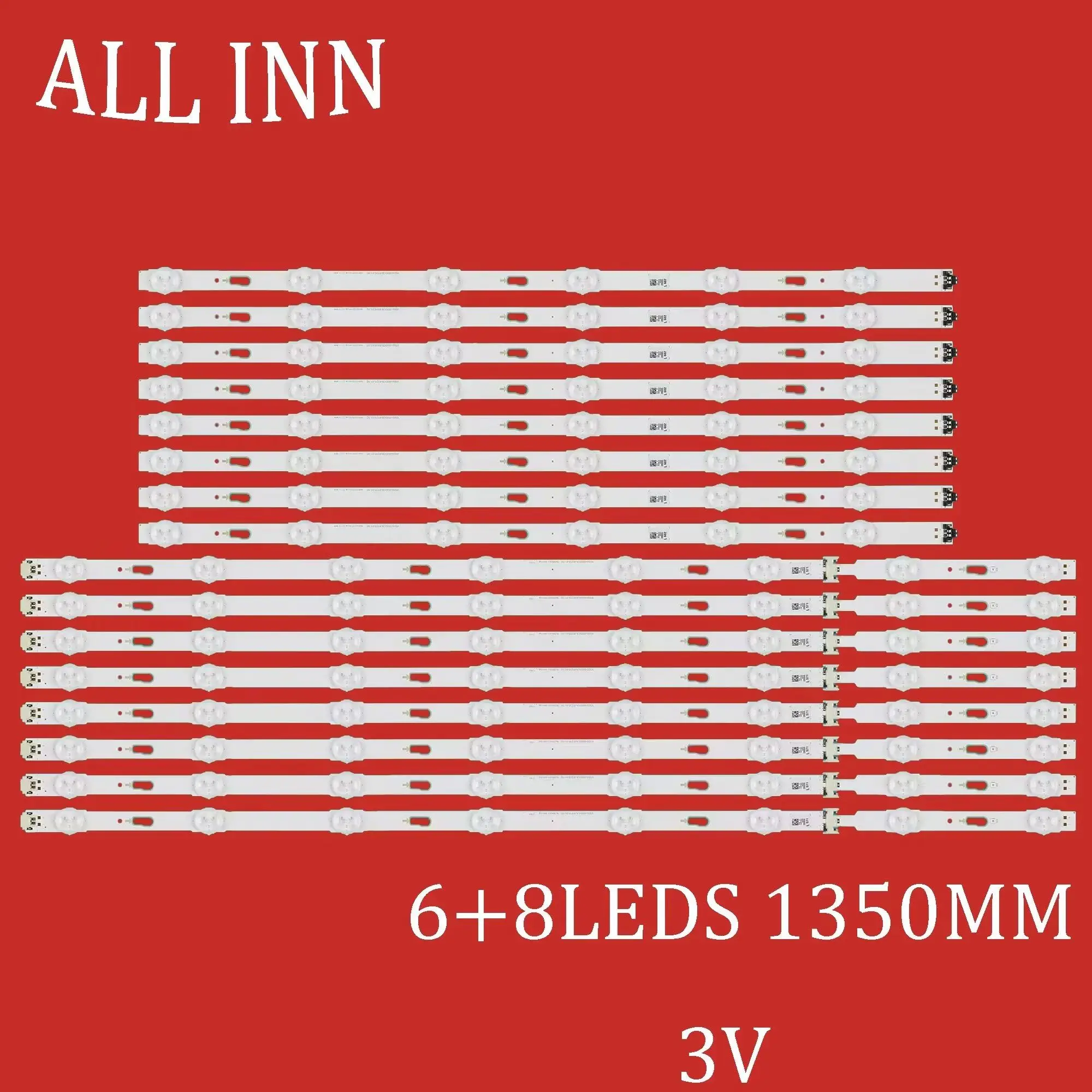 LED ل UN65JU7100 UN65JU7500 UN65JU750D UN65JU7700 UN65MU650D UA65JU6060 UA65JU6400 UA65KU6300 UA65KU6500 UA65KU7350 UA65KUC30S #2