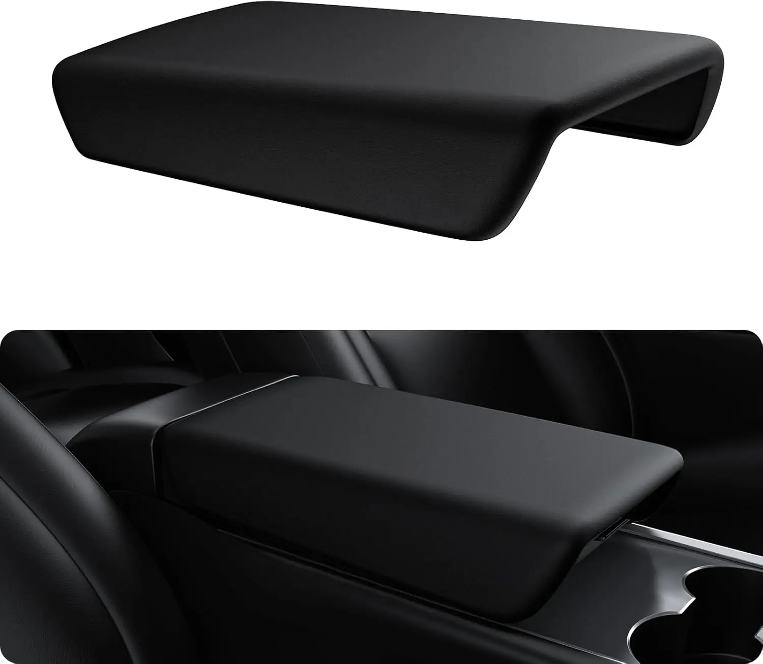 

Model Y JUNIPER 3 Highland Center Console Cover Armrest Cover Non-Slip Protector Armrest 2023-2026 Tesla Interior Accessories