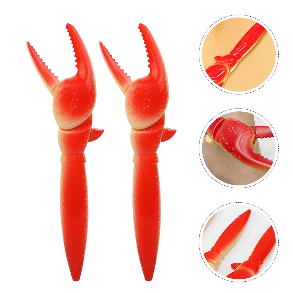 

3pcs Lobster Claws Ballpoint Pens Multi-Use Writing Pen Office Business Signature Pen Desktop Stationery Smooth For