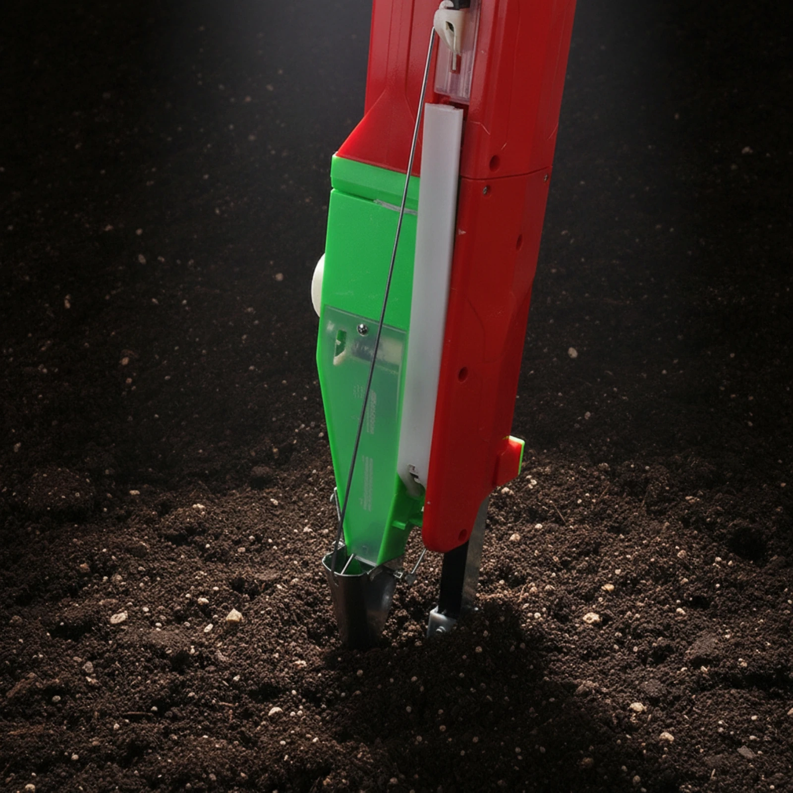 Manual Press Seeder Precision Handheld Planter with Adjustable Mechanism Point Seeder Compact Seed Planter Portable for Farmers