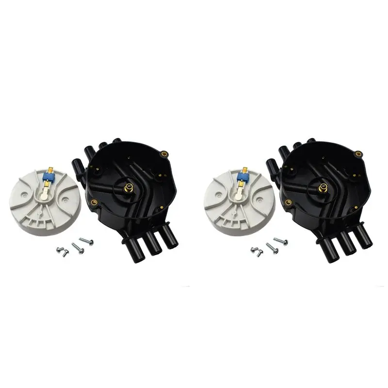 Exclusive 2X Car Ignition Distributor CAP Rotor For GMC Blazer Vortec 4.3L V6 10452458 10452457