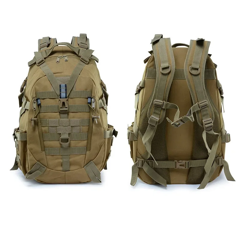 40L Camping Rucksack männer Tasche Reisetaschen Taktische Molle Klettern Rucksack Wandern Outdoor Reflektierende Schulter Angeln Tasche