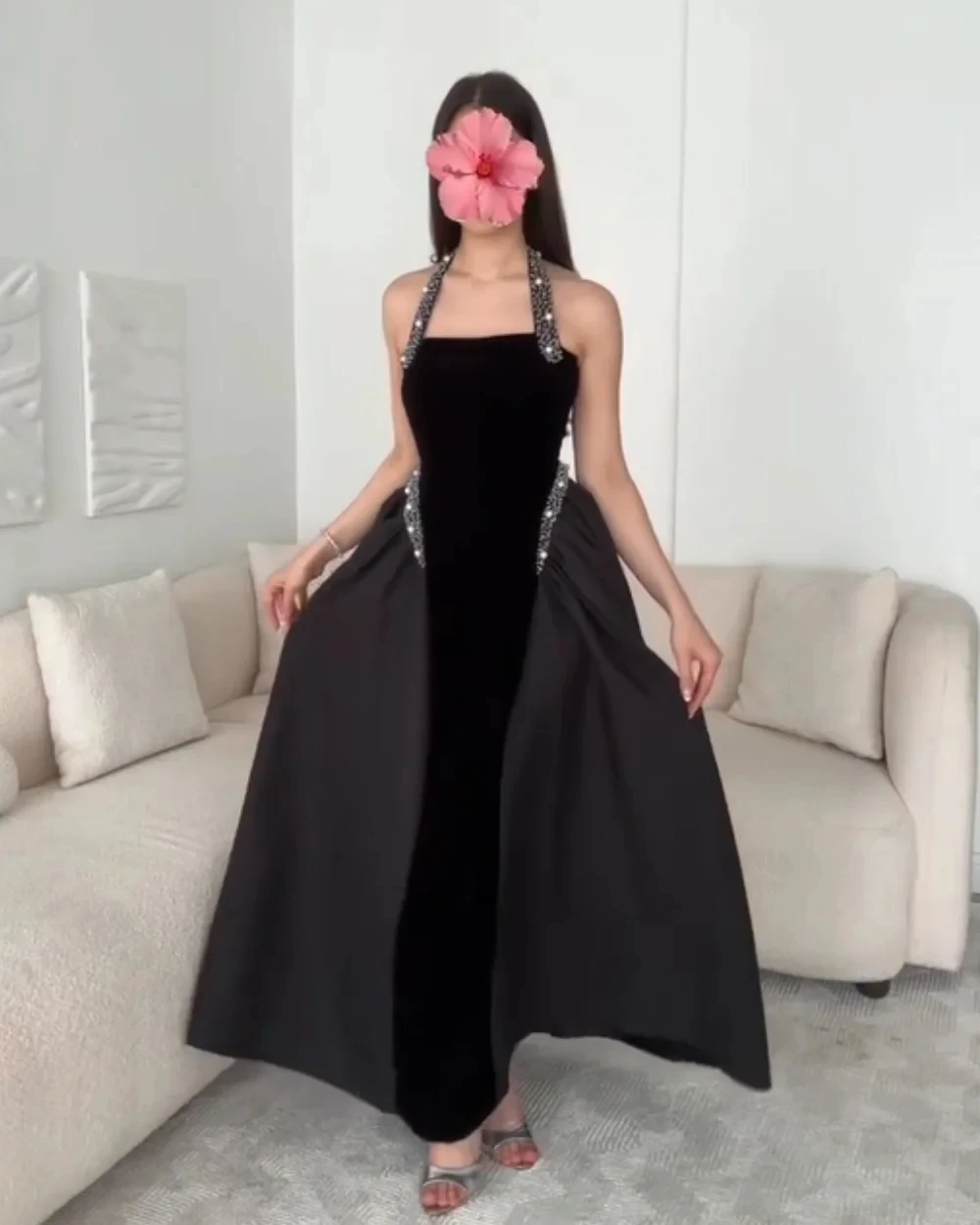 

Черный Холтер Жемчуг Длинное Платье На Заказ Вечерние Платья Pastrol Унисекс Джерси Ретро Дубай Саудовская Аравия Пром Индивидуальные