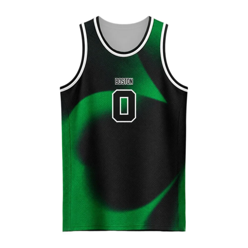2026 Christmas Day Game Boston Concept Basketball Jersey Sleeveless Tank Top Quick Dry Sports Vest Streetwear Family Matching