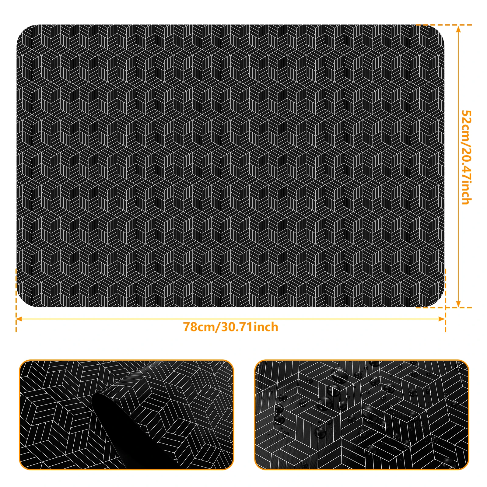 Siliconen Inductie Kookplaat Mat Antislip Elektrische Kachel Cover Pad Kookplaat Protector Koken Keuken Accessoires Fornuis Top Cover