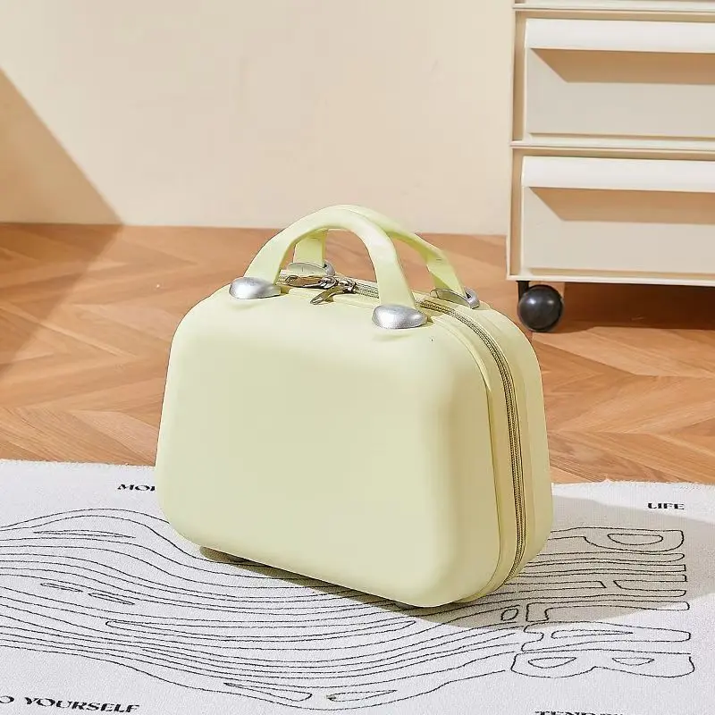 Mini Lightweight Portable Small Cabin Travel Suitcases Boarding Carry-on Hand Luggage Organizer Cosmetic Storage Box for Female