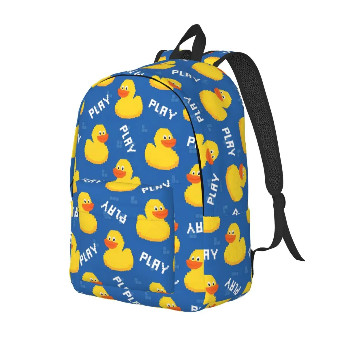 Cute Duck Play Cartoon Backpack for Boy Girl Kids Student School Bookbag Daypack Preschool Primary Bag Lightweight