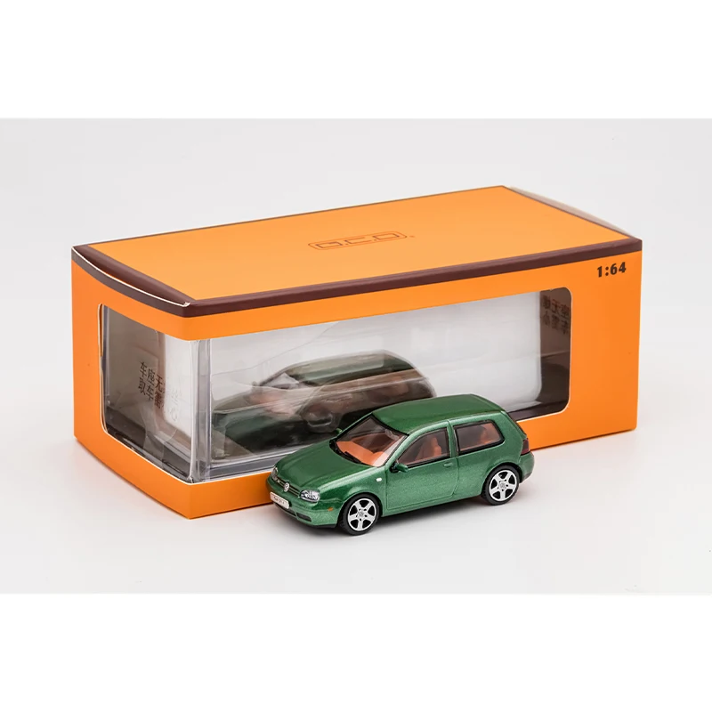 GCD 1/64 Golf GTi MK4 Vintage Model Cars Vehicle Diecast Car Collection Toy Station Vehicle with Display Box Gifts For Children