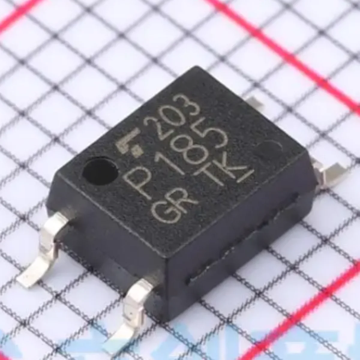 P185 P185GR TLP185(GR-TPL,SE(T Original DC Phototriode 1.25V 3.75kV 10mA 5V Transistor Output Optocoupler SOP4 SOP-4 SMD 4P P185