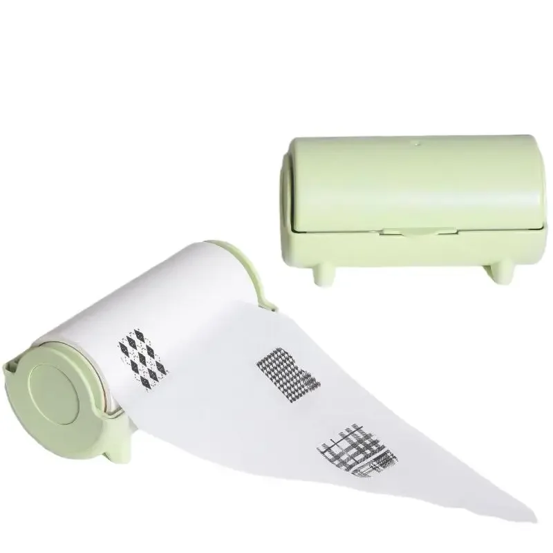 60 vel/Roll Dubbelzijdig Nagel Stempel Vloeipapier Nail Art Stamper Patroon Afdrukken Olie Removal Tool Nagel Stempel vloeipapier