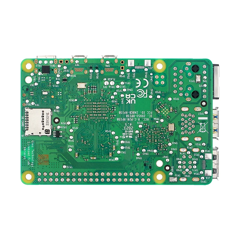 Oryginalny Raspberry Pi 5 4G 8G RAM BCM2712 2.4GHz VideoCore VII GPU 4 kp60 PCIe 2.0 RTC opcjonalny zasilacz wentylator obudowy do Pi5