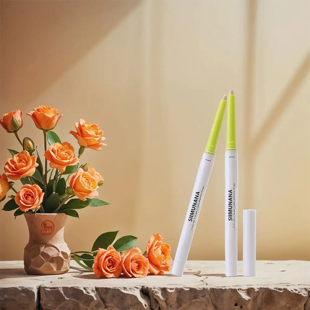 Delineador de labios desnudo mate, lápiz de contorno de labios voluminosos, maquillaje resistente al agua y al sudor, delineador de labios de larga duración