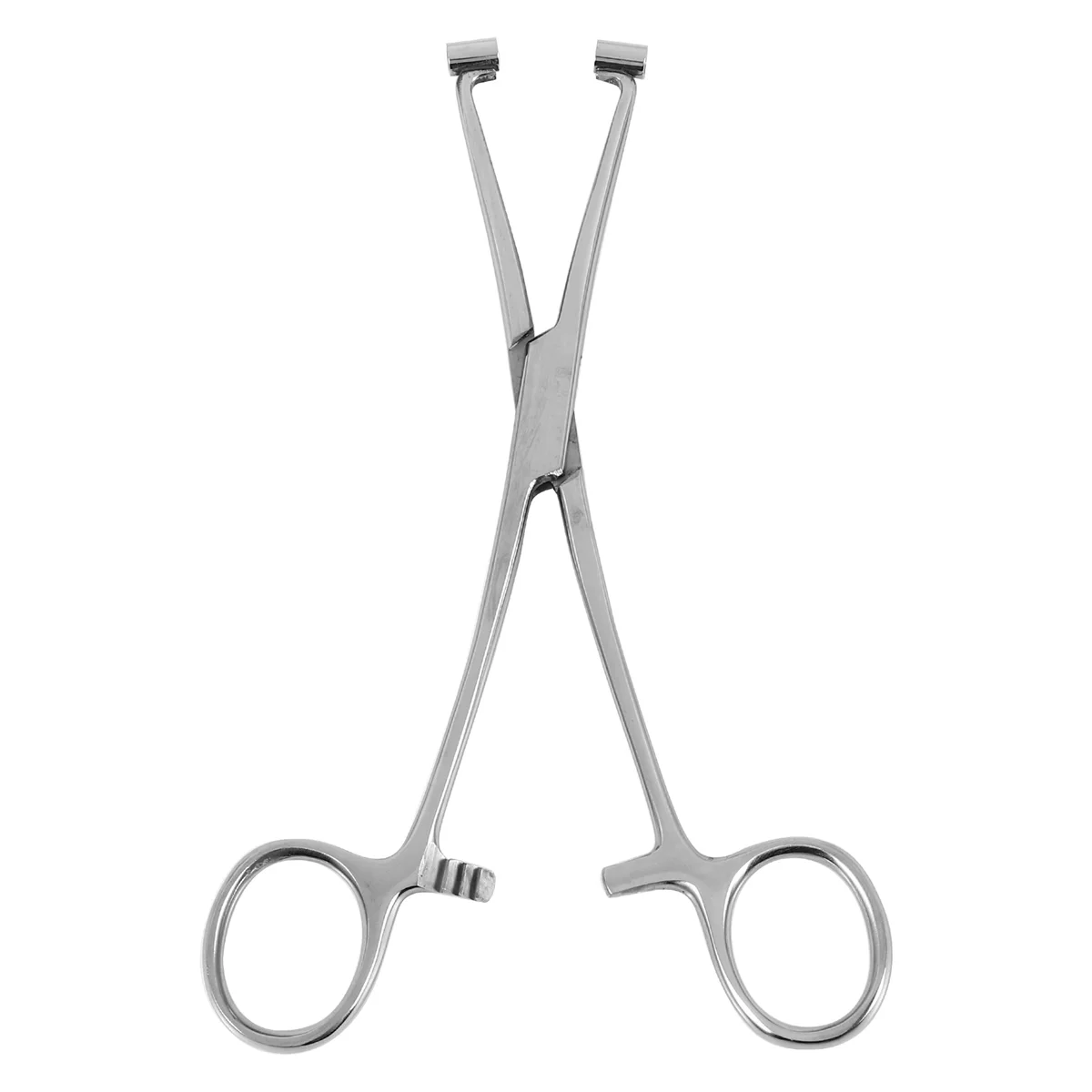 Septum Forcep Stainless Steel Needle Clamp, Body Piercing Tool Professional Puncture Tool for Eyebrow PiercedAB32