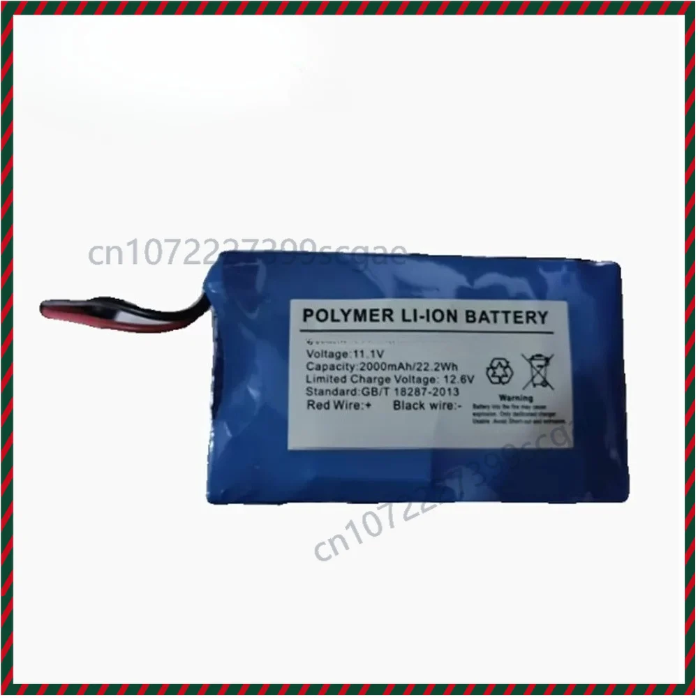 Rechargeable Li-ion Battery Pack 11.1V 2000mAh Replacement Battery For DPfusion SP1 Infusion Pump