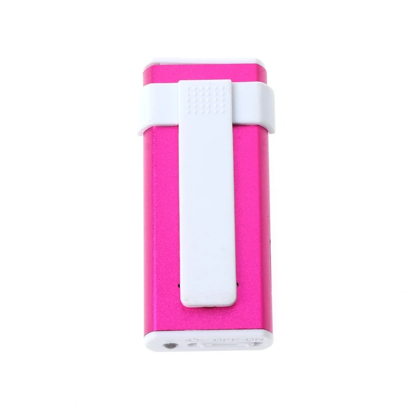 Mini USB Aluminum LCD Screen 32GB Card Clip Design Digital Music MP3