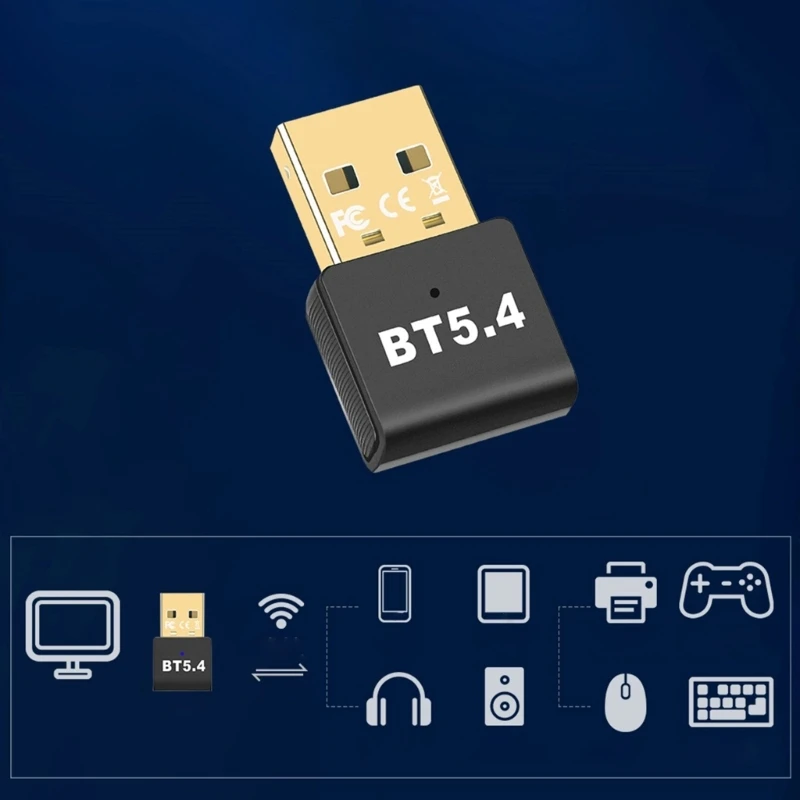 USB-Dongle Advanced BT5.4 Wireless-Adapter-Empfänger für nahtlose Verbindungen