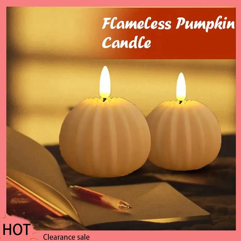 

A88Z Pumpkin Lanterns, Electronic Candle Ornaments, Photo Props, Decorations, Simulation LED Candle Lights