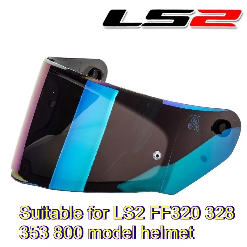 

LS2 FF800 328 353 Motorcycle Helmet Modification Original Helmet Lens Multicolor Optional Transparent Color