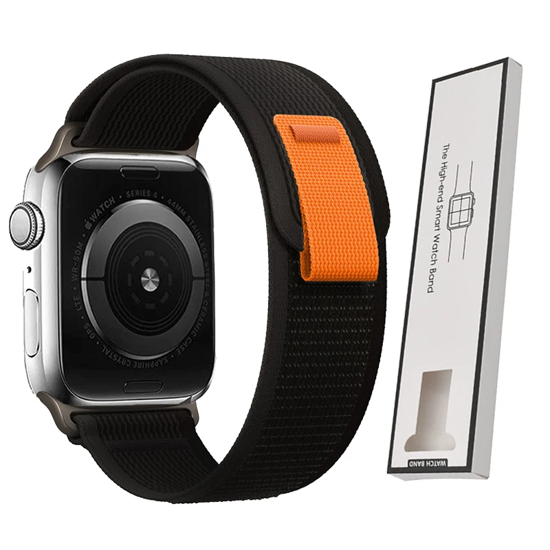 BOX+Trail Loop Strap für Apple Watch-Armbänder Ultra2 3 49 mm 46 mm 44 mm 45 mm 40 mm 41 mm Correas-Armband iWatch-Serie 11 10 9 8 7 SE