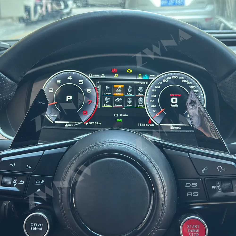 Digital Dashboard Cluster For Audi A6 S6 A7 S7 2012-2018 Full LCD instrument Panel Virtual Driving display Cockpit Speedometer