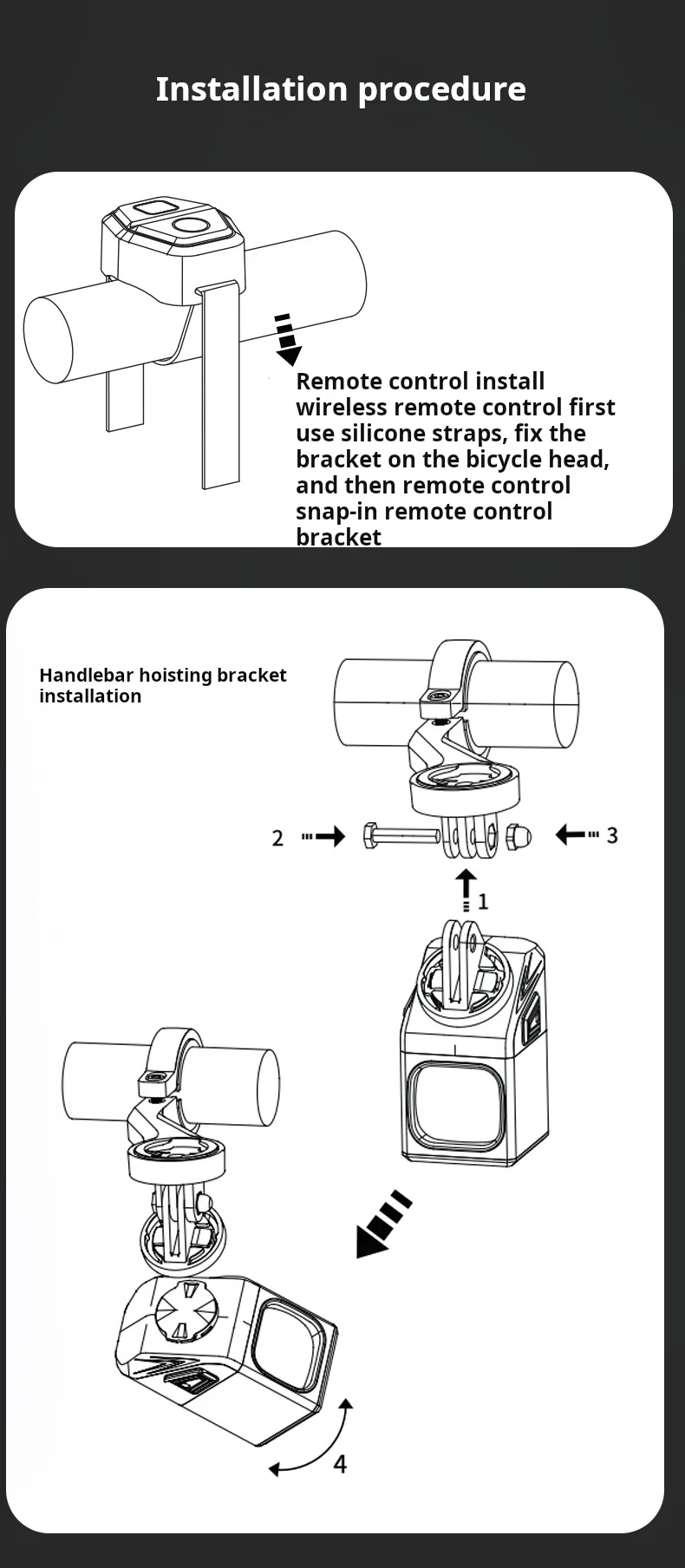 OFFBONDAGE 1000LM Bike Light Front Lamp TypeC Rechargeable LED 5000mAh Bicycle Light Waterproof Headlight Bike Accessories