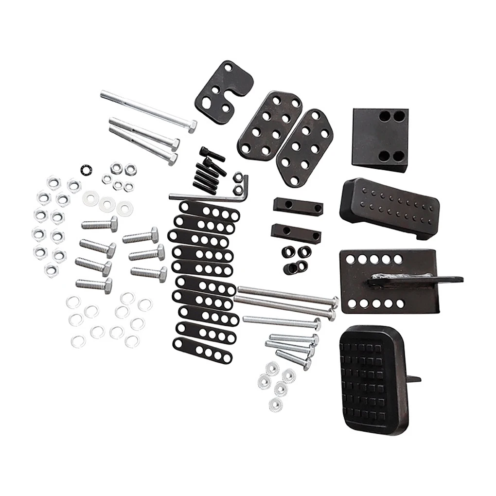 

Металлический удлинитель педали короткого друга, удлинитель длины картов, короткий удобный удлинитель для регулируемой длины