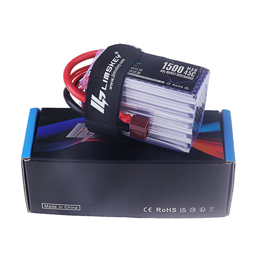 22.2V 1500mAh 45C LiPo Battery For RC Car Drones Quadcopter Helicopter Boat Spare Parts 6S Battery with XT60 Dean T XT30 XT90