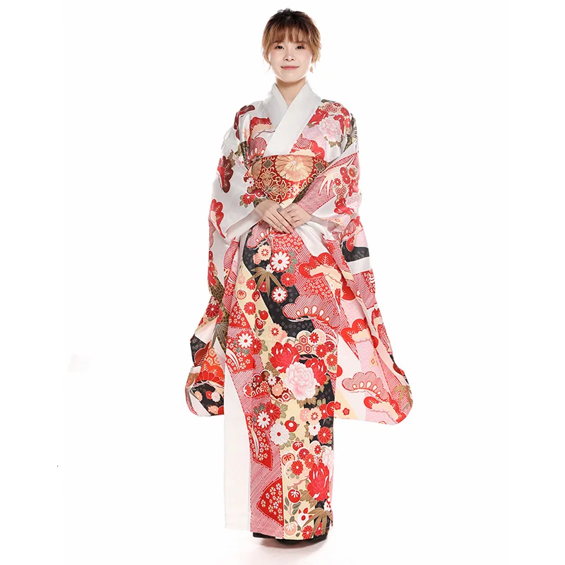 

Blossom Beauty 2020 New Furisode Kimono Women's Big Style Traditional Festival Formal Dress Wedding Adult Ceremony