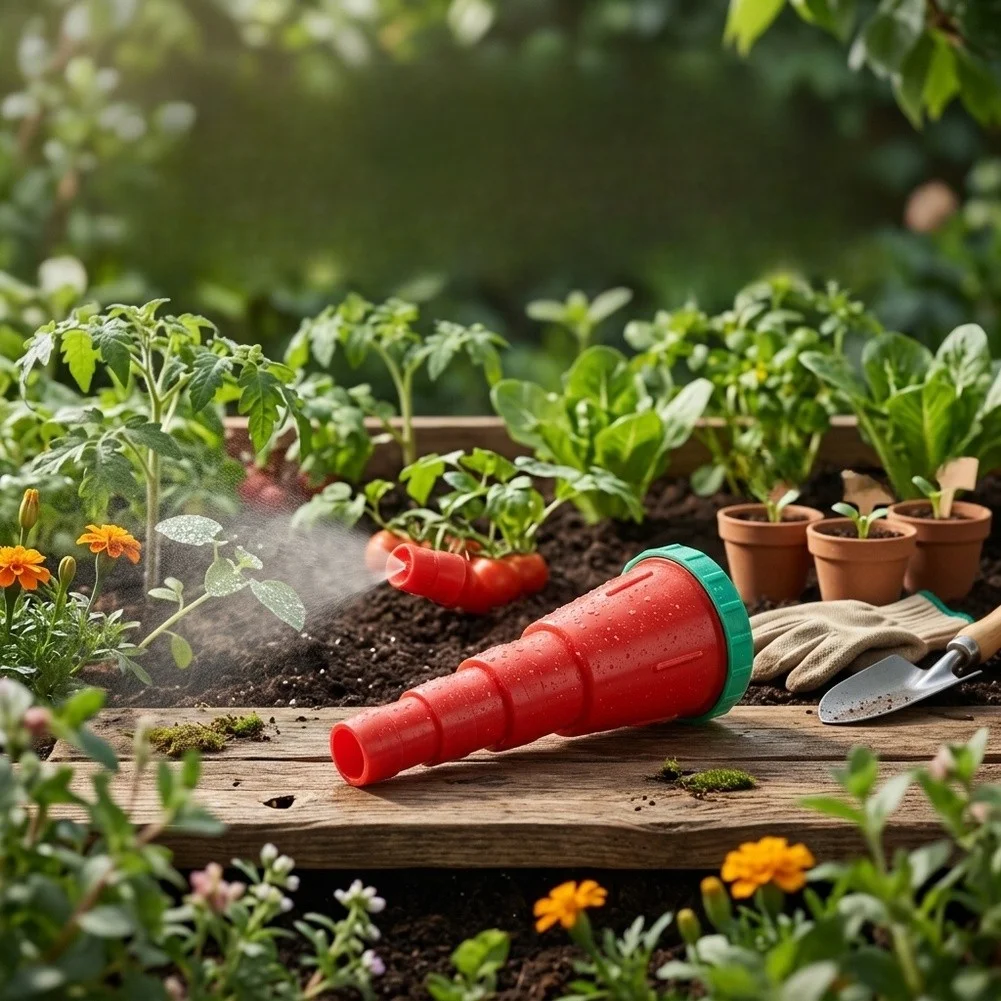 Consistent for mist Generating Nozzle for Polypropylene Resin Construction Compatible with Standard For Garden Hoses