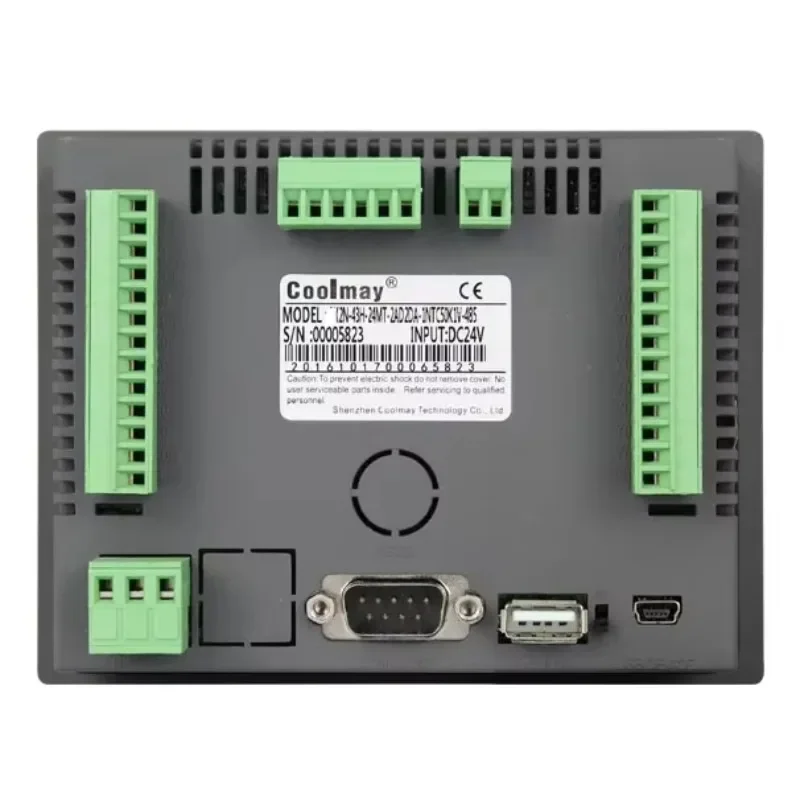 2026//Coolmay New HMI/PLC  EX3G-70KFH-44MT  plc built in  hmi PT100 sensor controller
