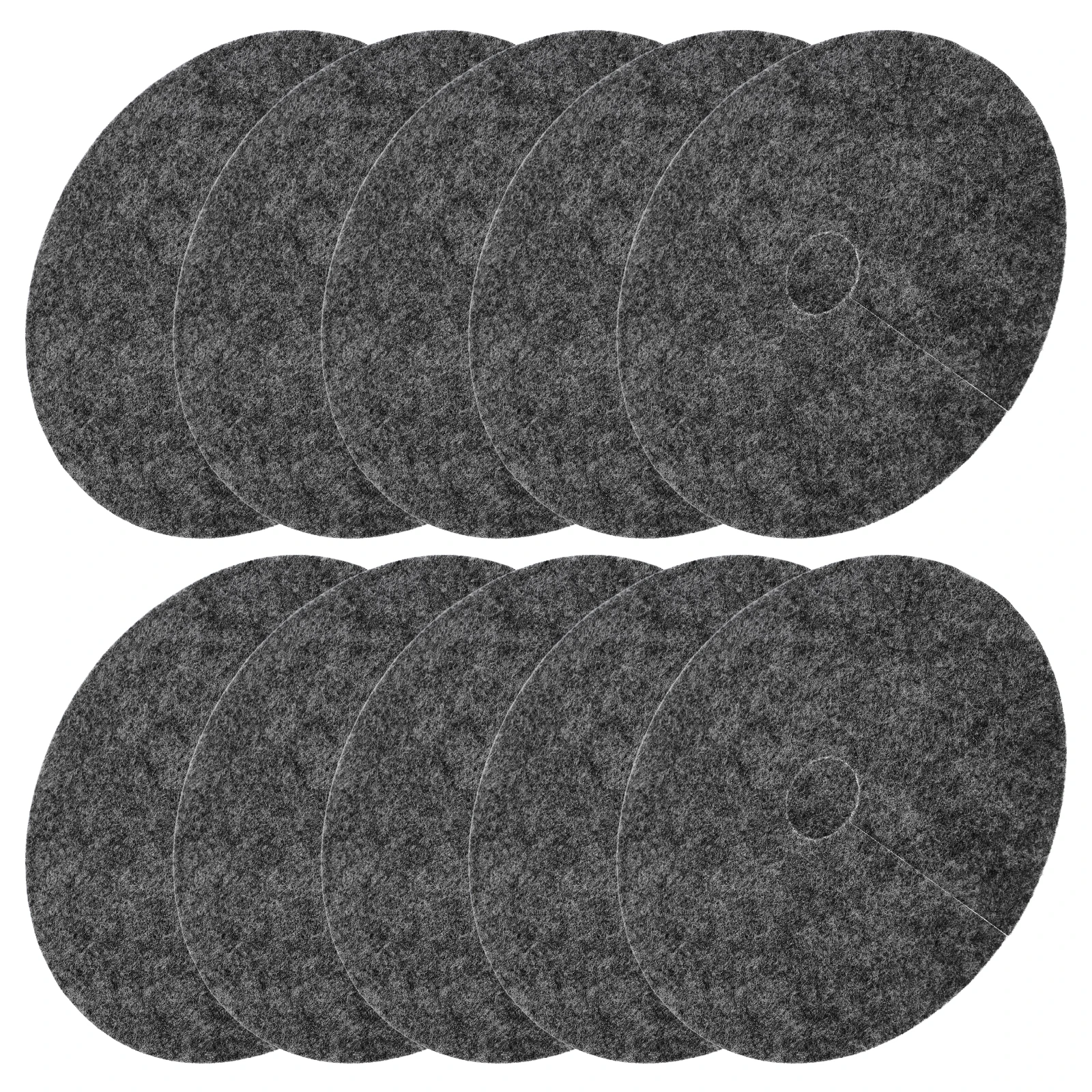 

20Pcs Durable Garden Ruderal Barrier Cover Weed Mat Fabric For Flower Pots Breathable Plant Cover Landscape Protection Supplies