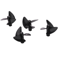 RC Boat Spare Parts Propeller Set for Flytec 2011-5 Fishing Tool Bait Boat Fish Finder Ship Part Positive & Reverse Propeller,4