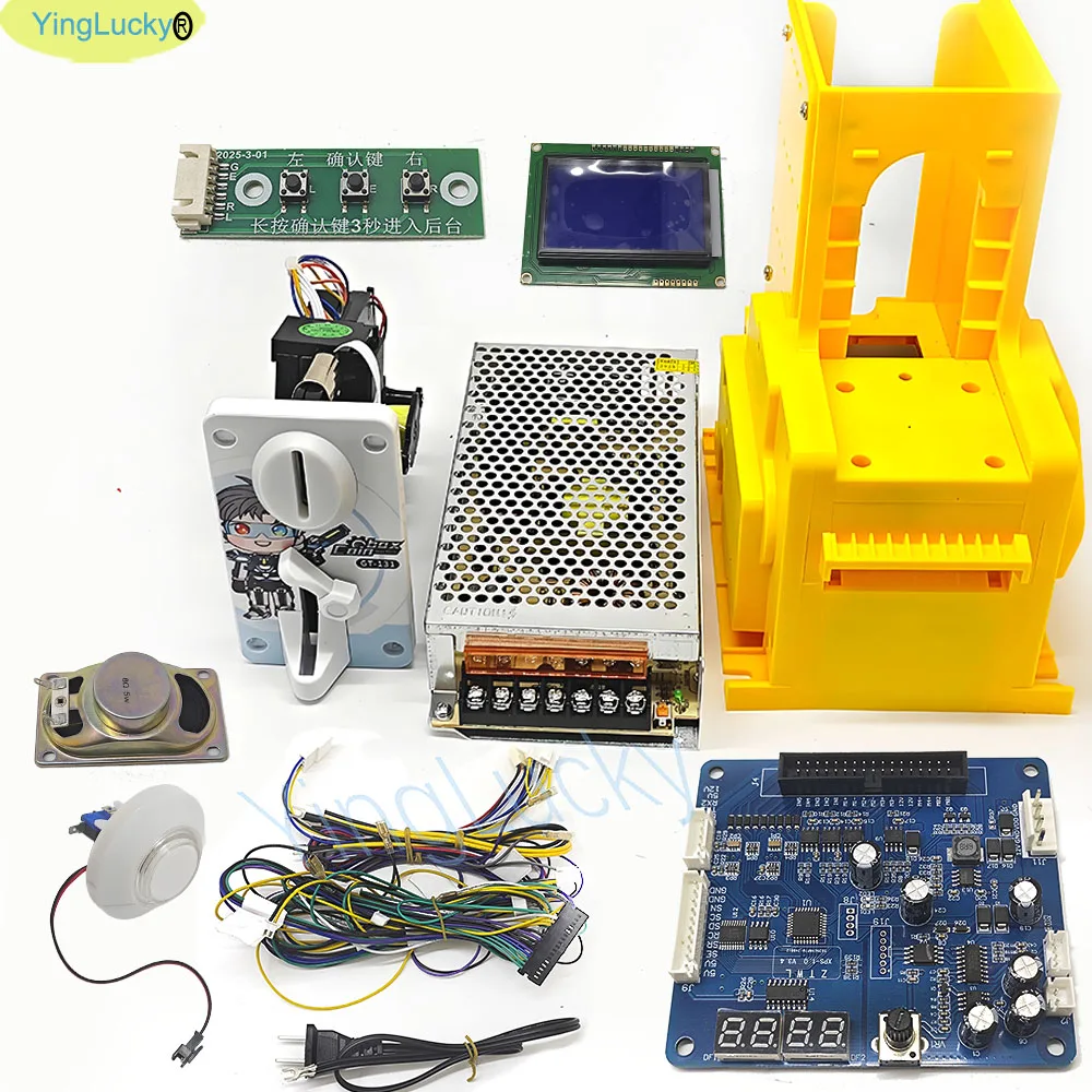 DIY Kit Coin-operated Card Machine Card Dispenser Accepts a Maximum Range of 6.3*8.6cm DIY Card Vending Machine Kit