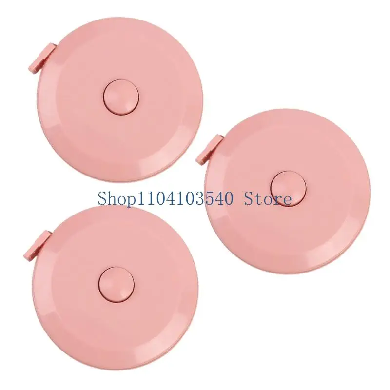 02DC 60Inch Scale Measuring Tape Scandinavian Aesthetic PVC Fiber glass Material For Tailoring DIY Projects