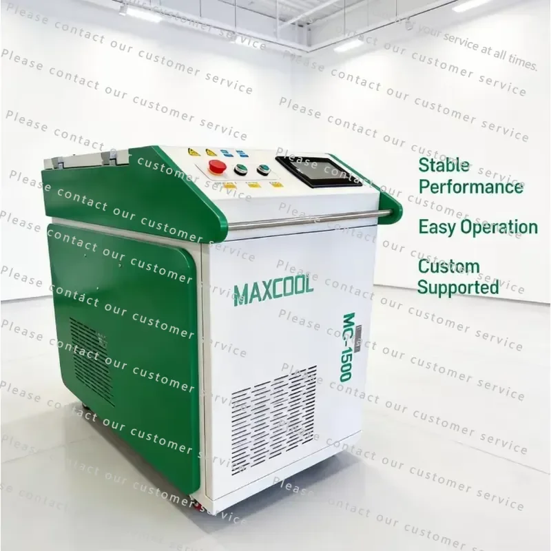 1500W Handheld Cleaning Machine Metal Coating Grease Rust Equipment Mold Surface Cleaning Cleaner