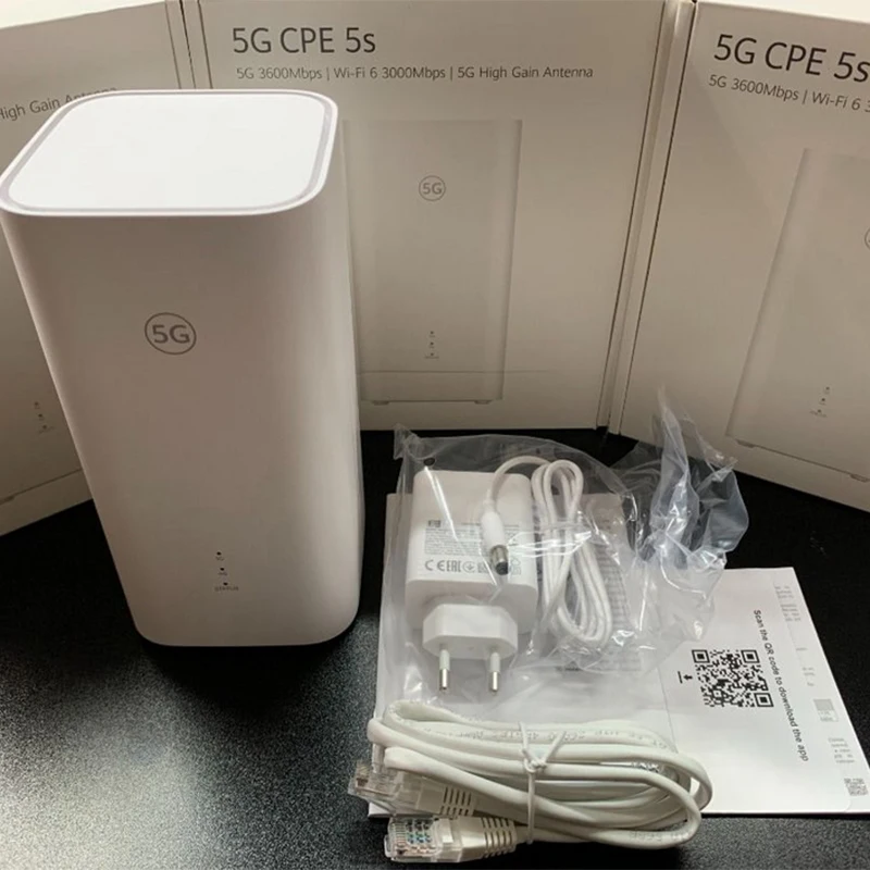 Brovi 5G Home WiFi Router H153-381 Wi-Fi 6 AX3000 5G 4G LTE CAT18 Broadband CPE Modem Sim Slot