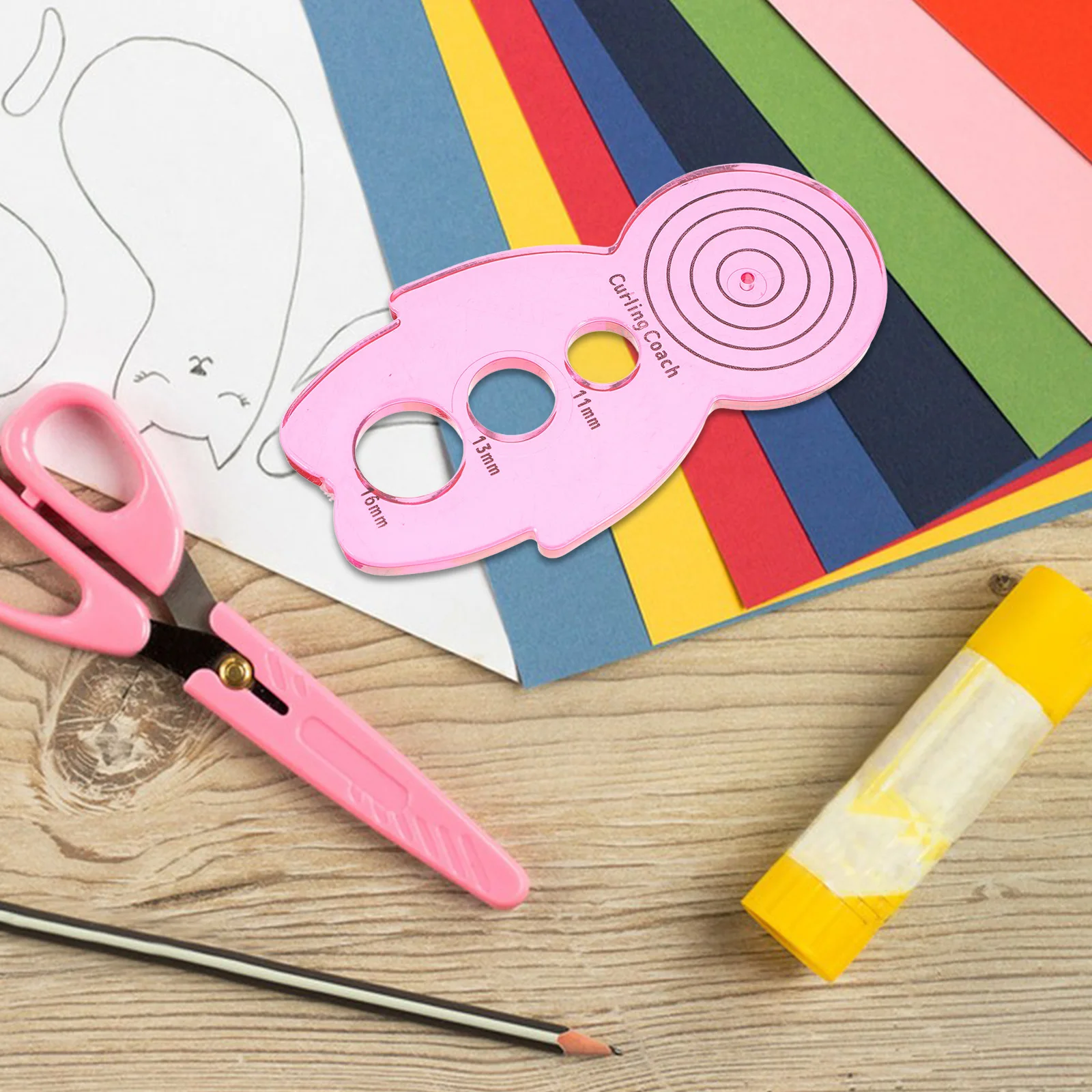 5Pcs Paper Quilling Tool Set Premium Curling Roll Holder DIY Craft Accessory for Beginners Handmade Paper Rolling Tool