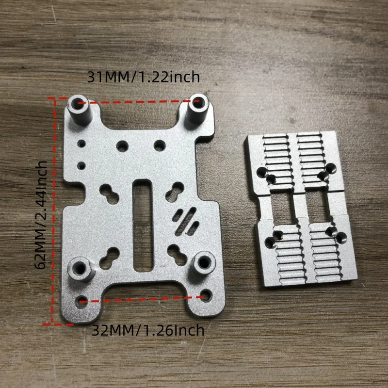 

1set brand new for Voron 2.4 trident Stealthburner SB X Metal base with synchronous belt clamp