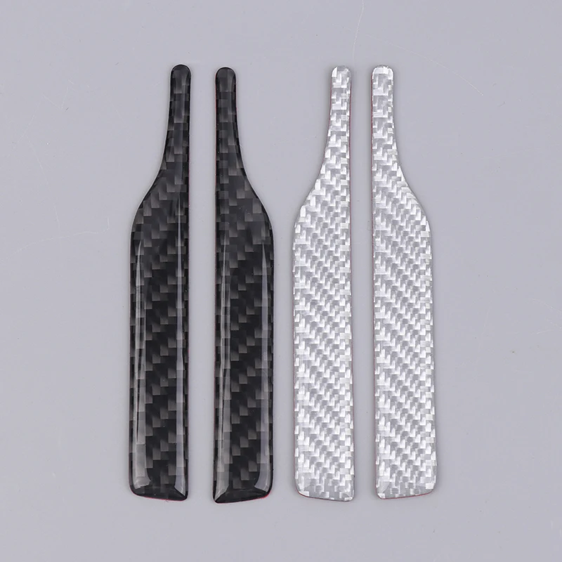 2 قطعة مرآة الرؤية الخلفية المضادة للتصادم قطاع المضادة للخدش قطاع سيارة الديكور عاكس ملصق قطع غيار السيارات