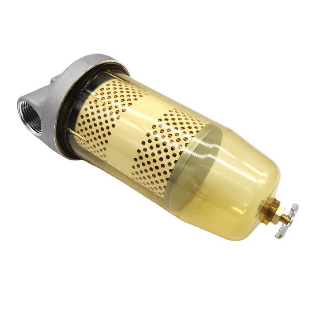 B10-AL Fuel Tank Filter Assembly  Gasoline Diesel Water Separator 30 Micron with PF10 Element Waterproof Filters