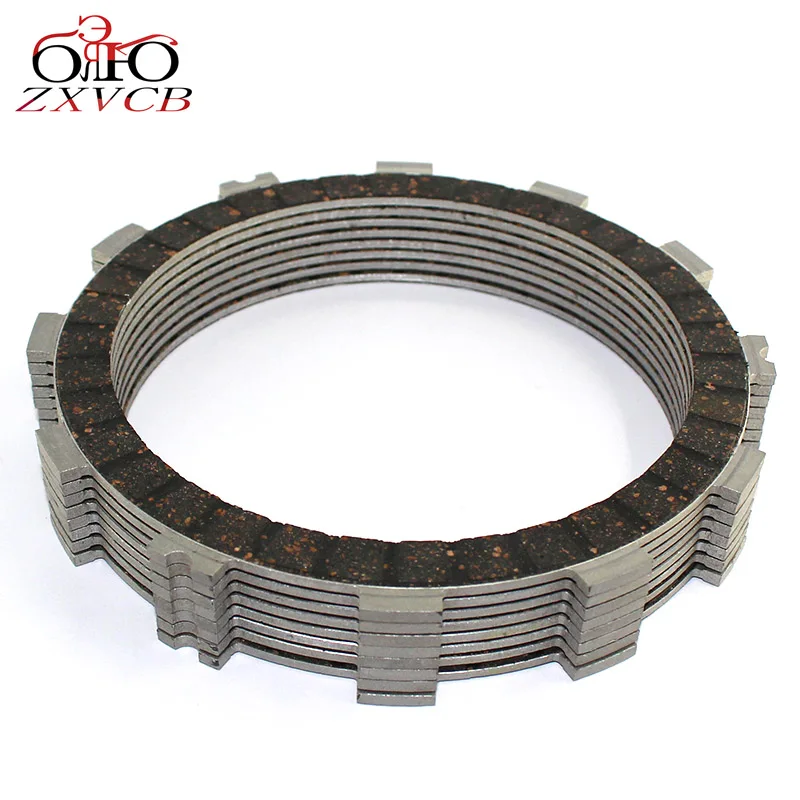 8PCS FOR HONDA CRF450X CR500R engine cylinder clutch plates Parts CRF 450X CR500 R CRF450 X CR500 R