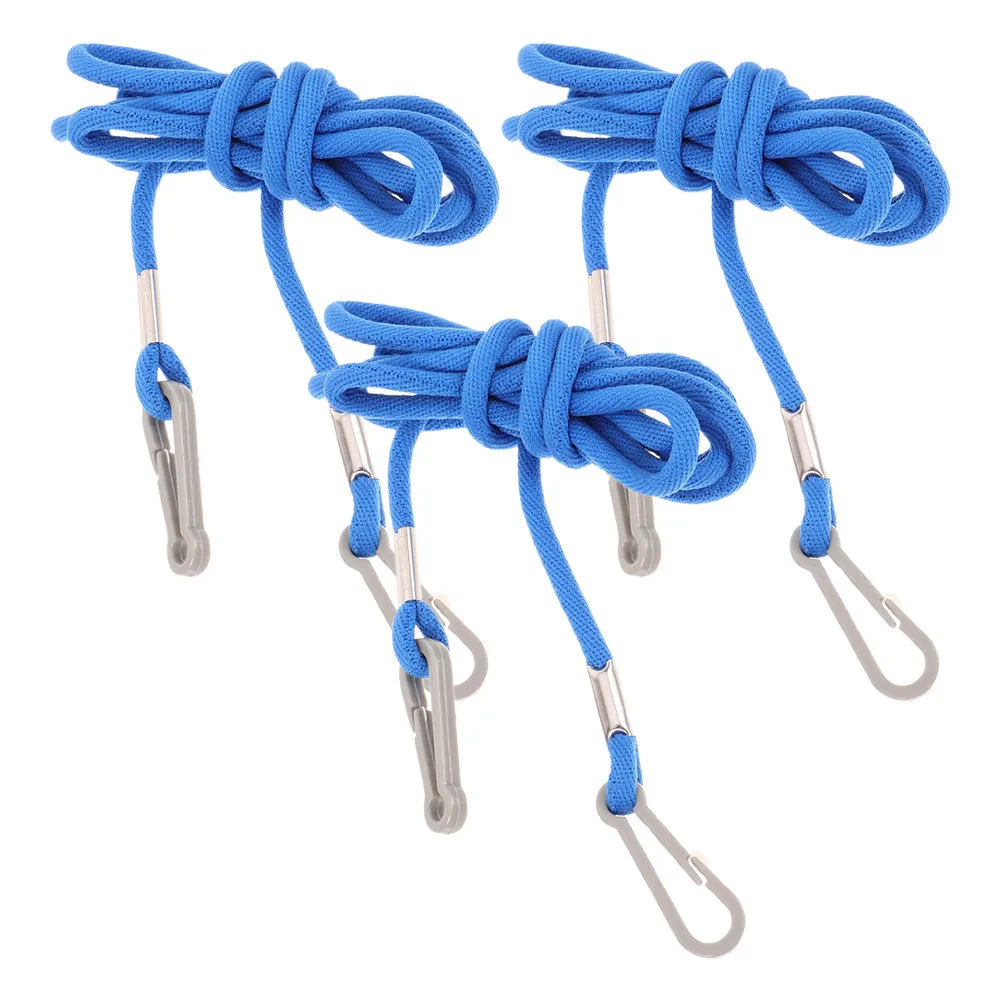 

3Pcs Kids Mitten Clips Nylon Glove Leash Set for Skiing Snowboarding Winter Sports Anti-Lost Neck Strap Portable Glove Holder