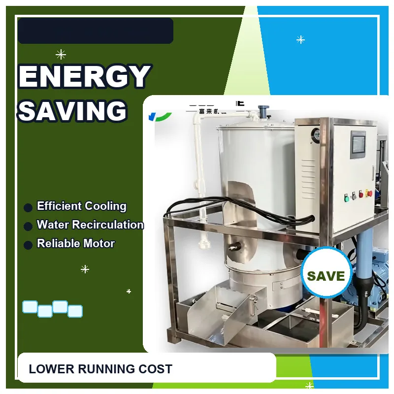 Large Capacity Tube Ice Making Machine Industrial Solid Ice Tube Maker Automatic Cooling Equipment for Cold Chain and Fishery