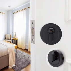 Home whole house silent anti-theft circular lock locked room door lock, bathroom household door universal door lock, hidden lock