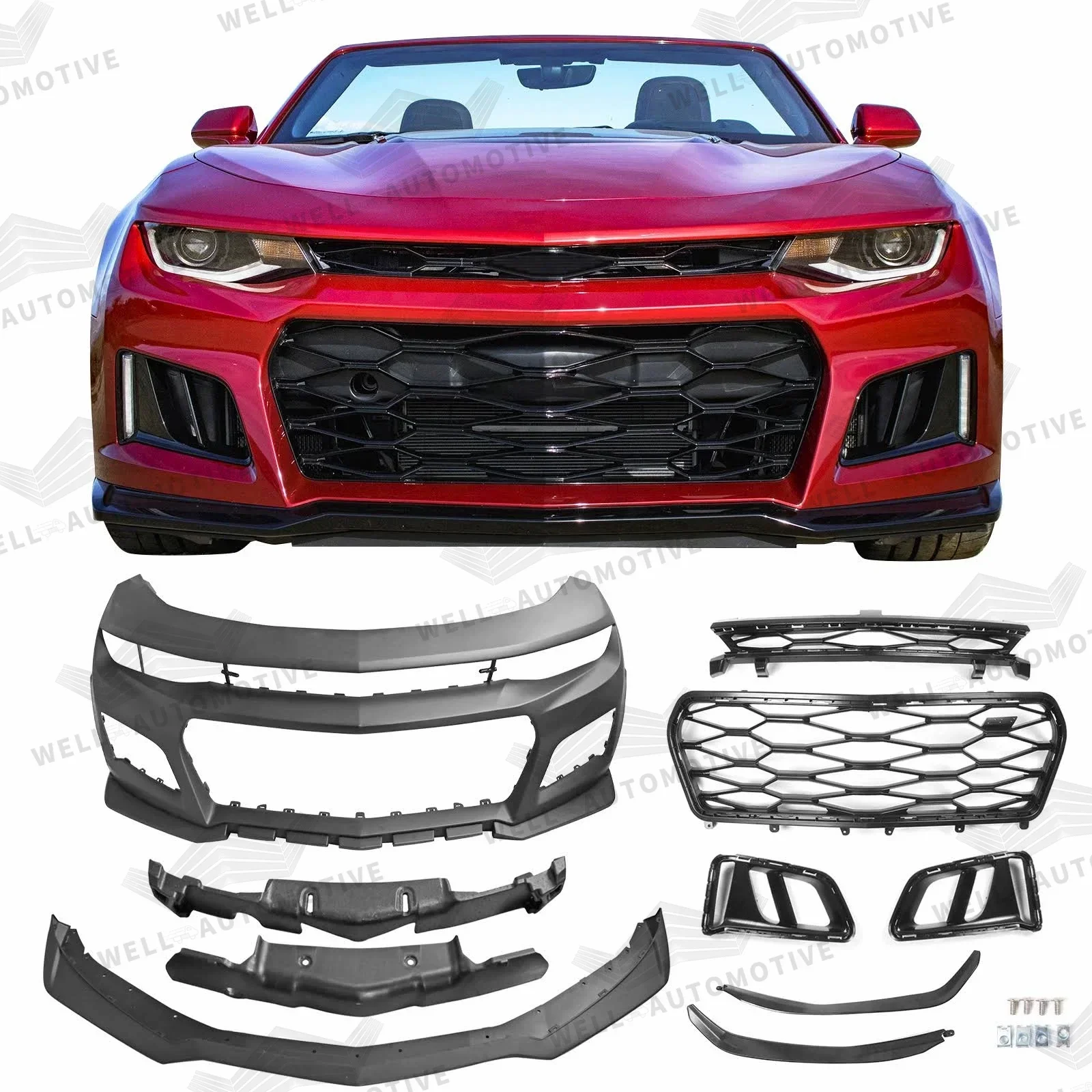 Best Price Body Kit Front Bumper Conversion Cover ZL1 Style For Chevrolet Camaro SS 19-22